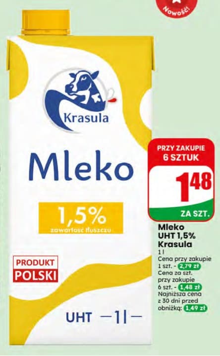 mleko UHT 3,2%