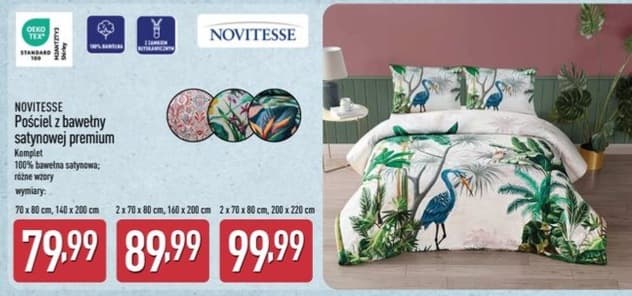 pościel z bawełny satynowej premium