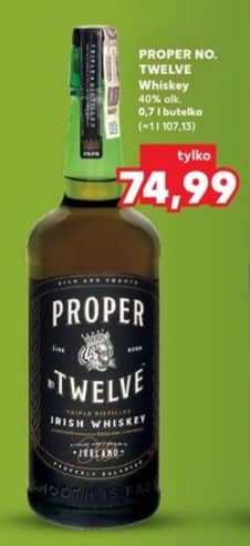 Proper No. Twelve whisky 0.7l