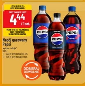 Pepsi napój gazowany Pepsi 0.85l