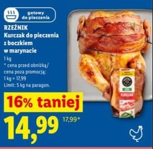 kurczak do pieczenia z boczkiem w marynacie