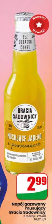 Bracia Sadownicy napój gazowany musujący 275ml