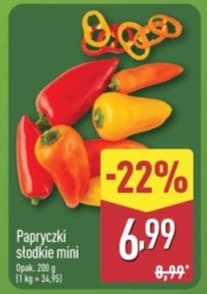 papryczki słodkie mini