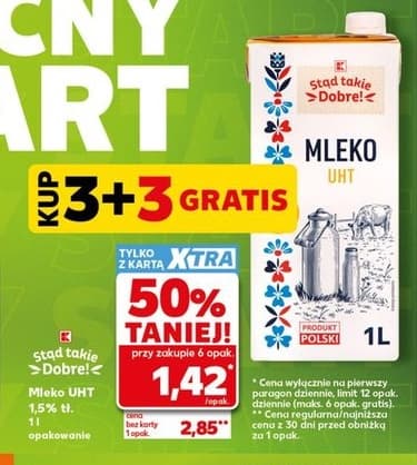 mleko UHT 1,5%