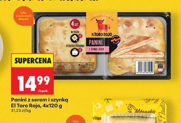 panini z serem i szynką