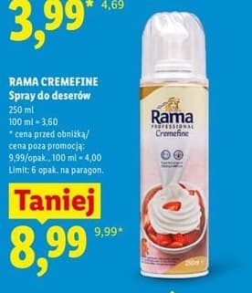 spray do deserów
