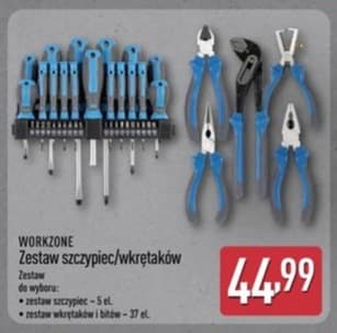 zestaw szczypiec/wkrętaków