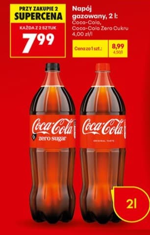 napój gazowany cola