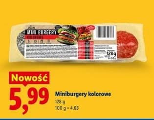 miniburgery kolorowe