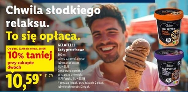 lody proteinowe