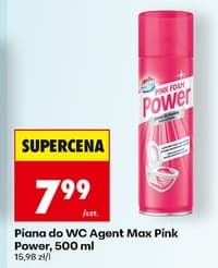 piana do WC Pink Power