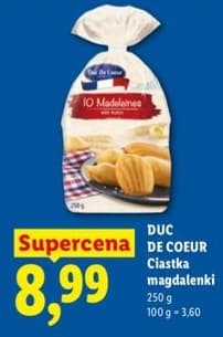 ciastka magdalenki