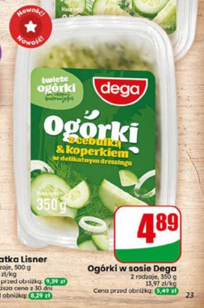ogórki w sosie