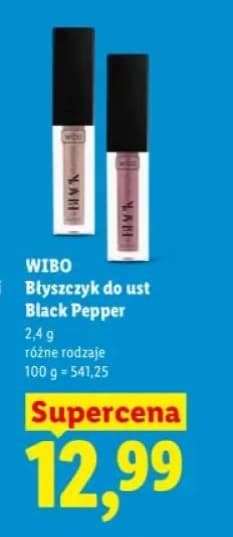 błyszczyk do ust Black Pepper