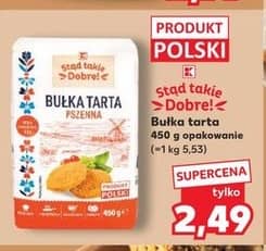 Stąd takie Dobre! bułka tarta pszenna 450g