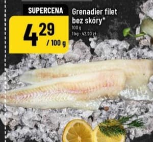 grenadier filet bez skóry