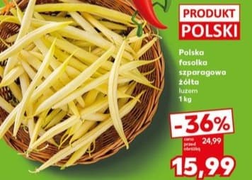 fasolka szparagowa żółta