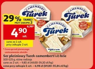 ser pleśniowy camembert lub brie