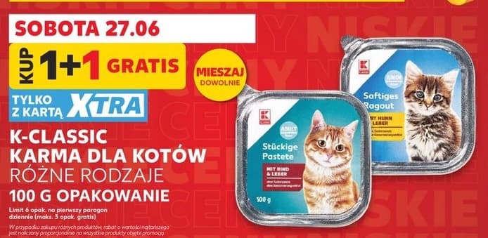 karma dla kotów różne rodzaje