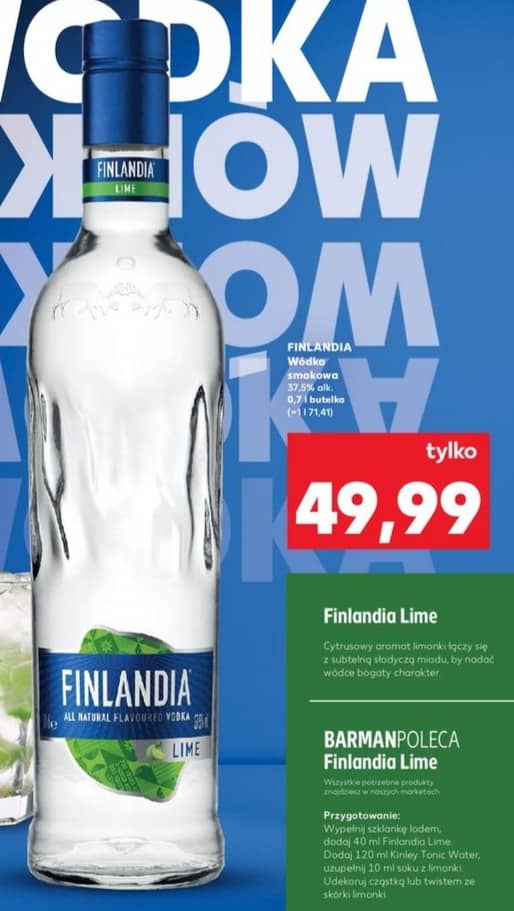 Finlandia wódka smakowa 0.7l