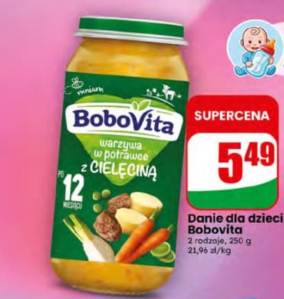 danie dla dzieci warzywa z cielęciną