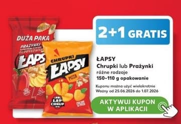 chrupki lub prażynki