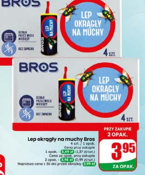 lep okrągły na muchy