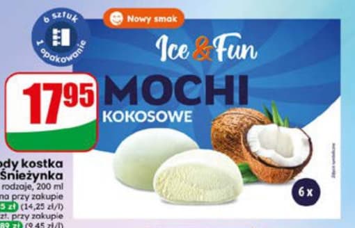 lody multipack Mochi kokosowe