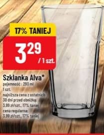 Alva szklanka 290ml