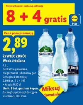 Żywiec Zdrój woda źródlana 1.5l