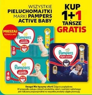 Pampers pieluchomajtki Active Baby
