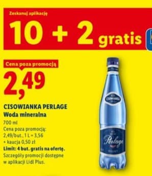 woda mineralna Perlage
