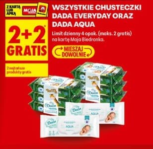 chusteczki Dada różne rodzaje