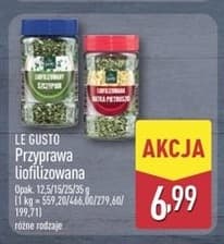 przyprawa liofilizowana
