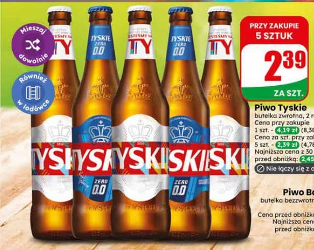Tyskie piwo 0.5l