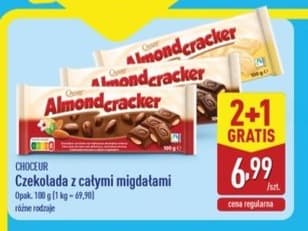 czekolada z całymi migdałami