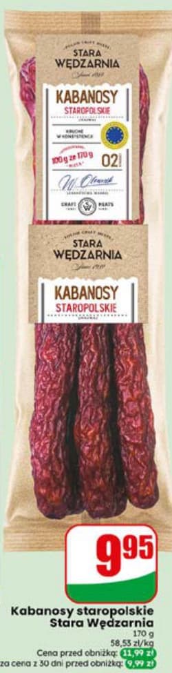 kabanosy staropolskie