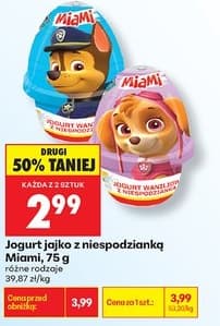 jogurt jajko z niespodzianką