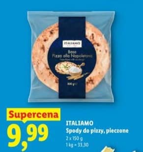 Italiano spody do pizzy pieczone 2x150g