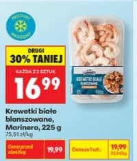 Marinero krewetki białe blanszowane 225g