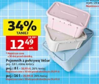 pojemnik z pokrywką Velur