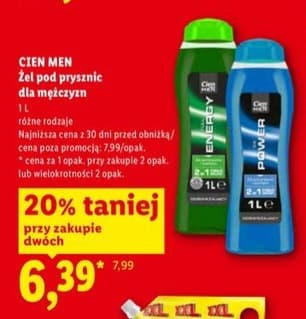 żel pod prysznic dla mężczyzn