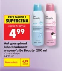 antyperspirant lub dezodorant w sprayu