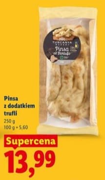 pinsa z dodatkiem trufli