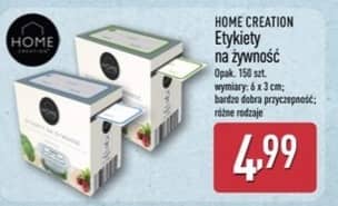 Home Creation etykiety na żywność 150szt.