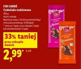 czekolada nadziewana