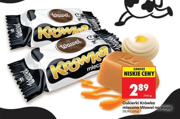 cukierki krówka mleczna