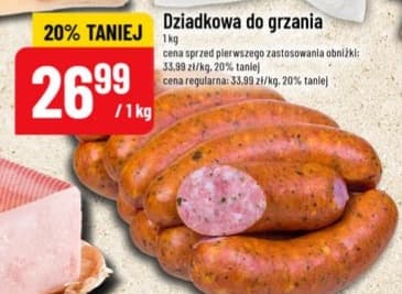 kiełbasa dziadkowa do grzania