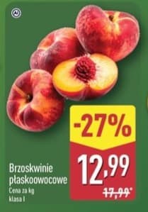 Brzoskwinie płaskoowocowe