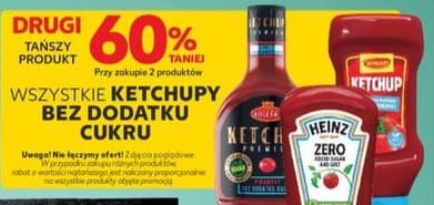 Wszystkie ketchupy bez dodatku cukru